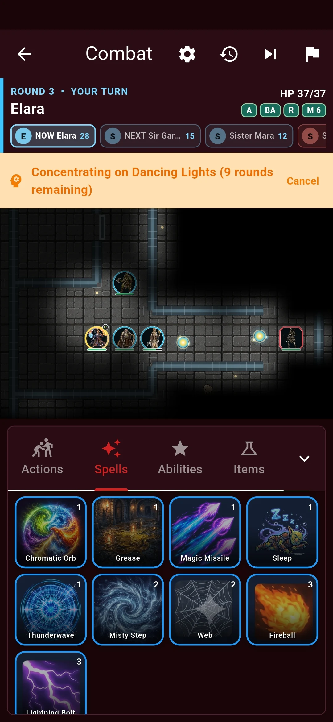 SRD Combat: 5e Turn Based RPG screenshot